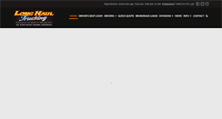 Desktop Screenshot of longhaultrucking.com